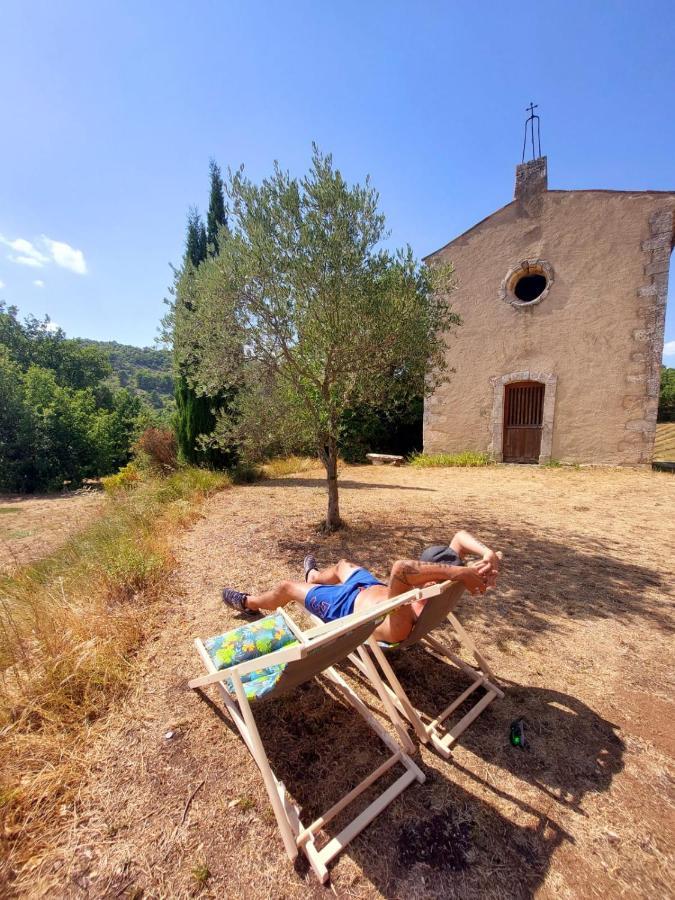 Logement D'Exception Pres Du Colorado Provencal Dans Une Residence Au Calme Avec Piscine Offrant Une Vue Imprenable Sur Le Luberon Depuis Sa Terrasse Viens Kültér fotó